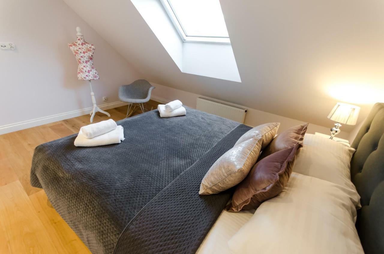 Kazimierz Penthouse With Private Terrace Apartment Krakow Bagian luar foto