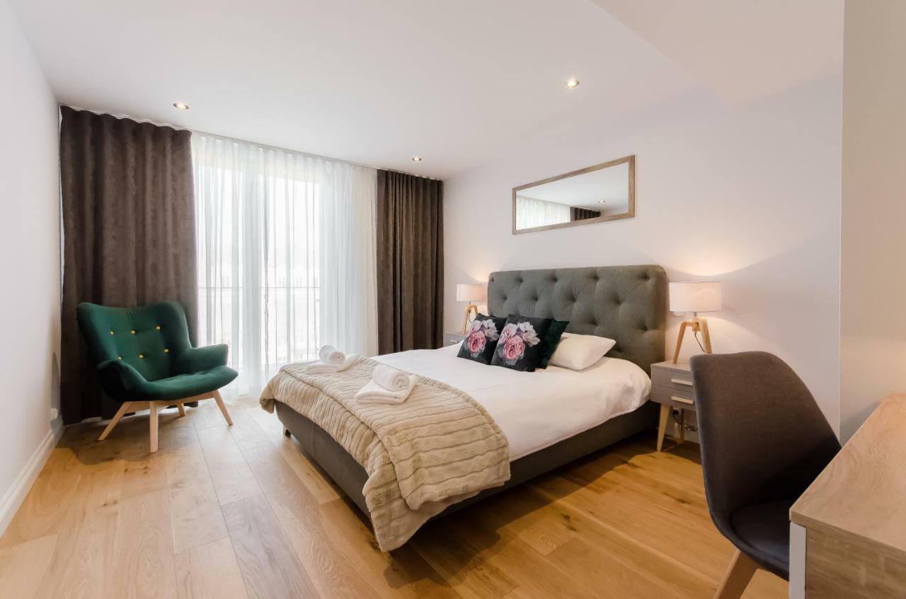 Kazimierz Penthouse With Private Terrace Apartment Krakow Bagian luar foto