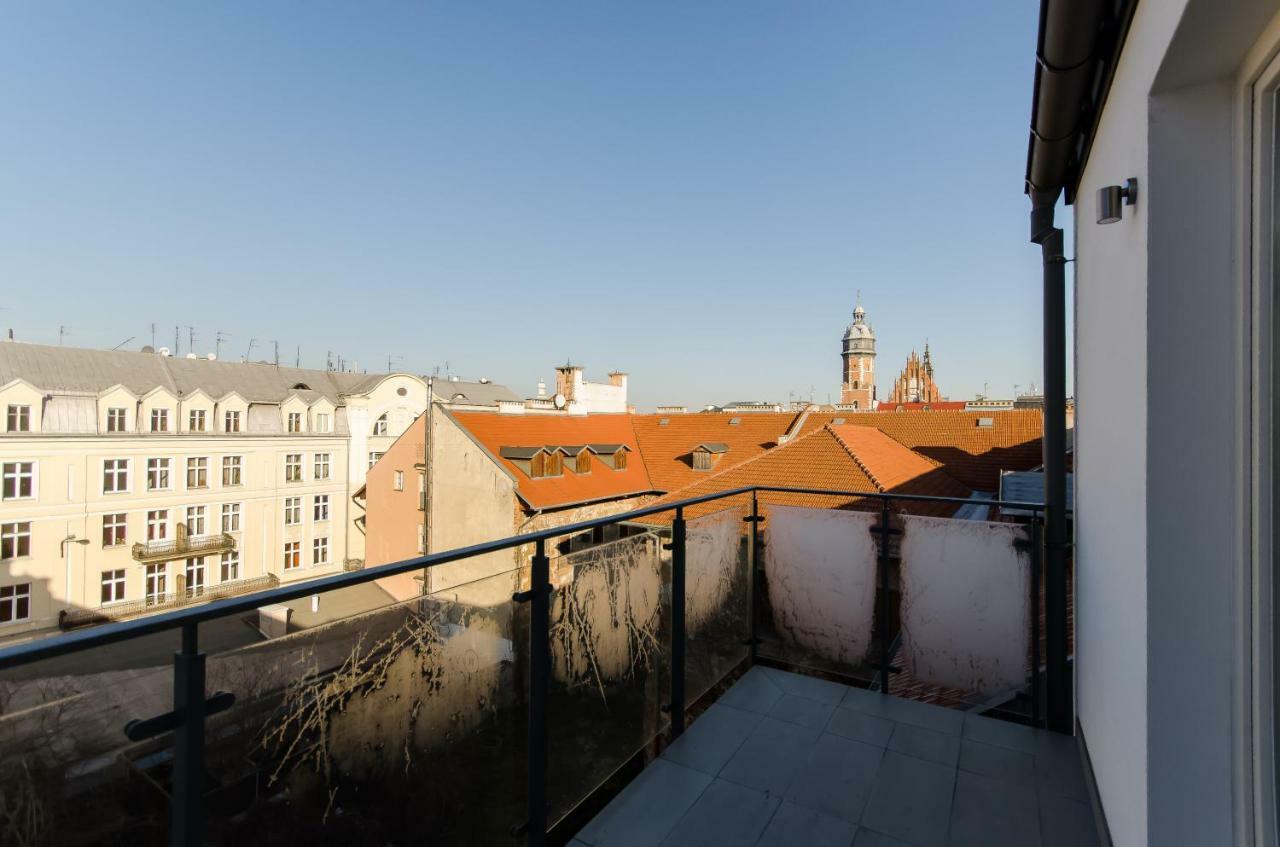 Kazimierz Penthouse With Private Terrace Apartment Krakow Bagian luar foto