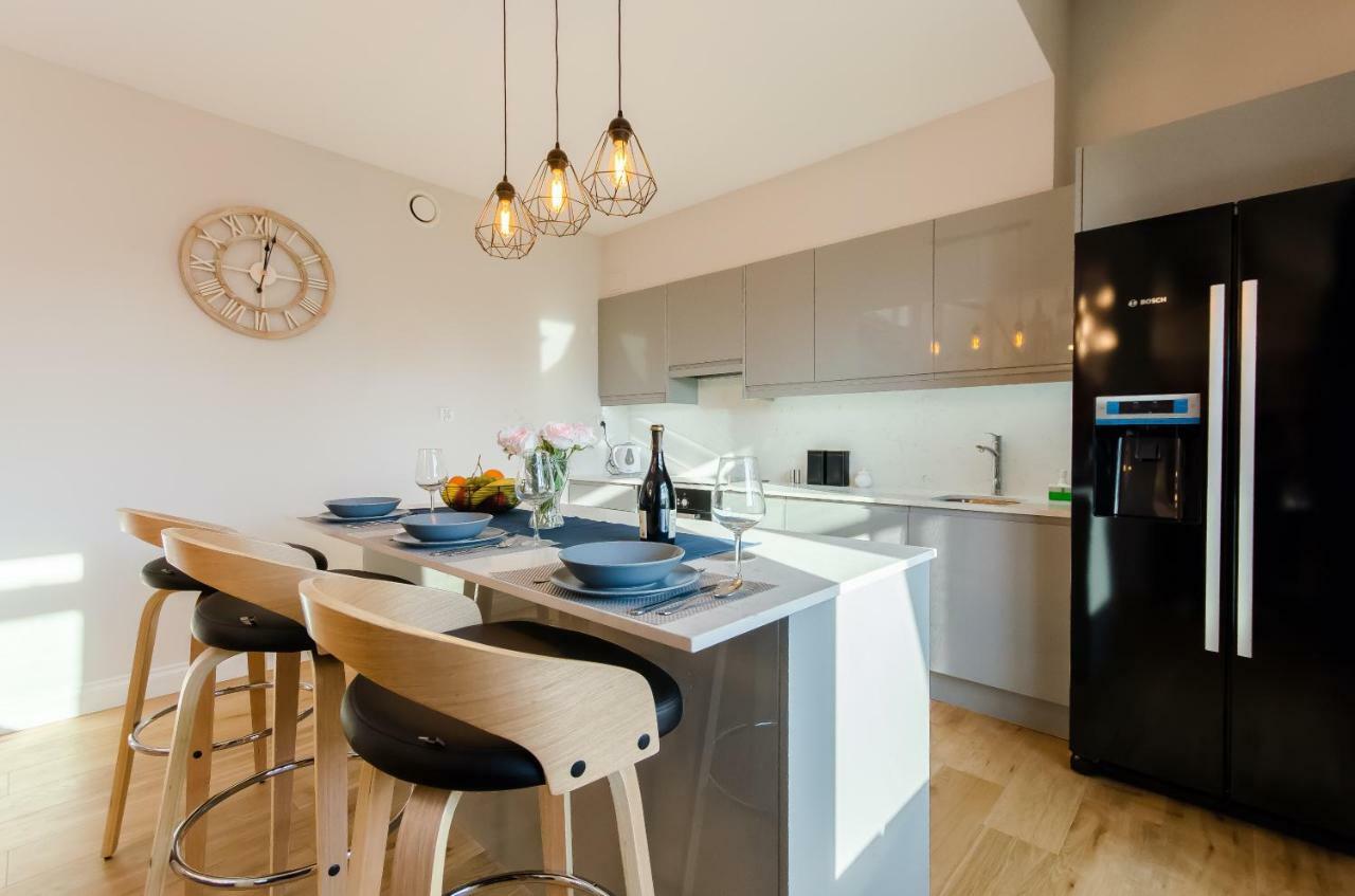 Kazimierz Penthouse With Private Terrace Apartment Krakow Bagian luar foto