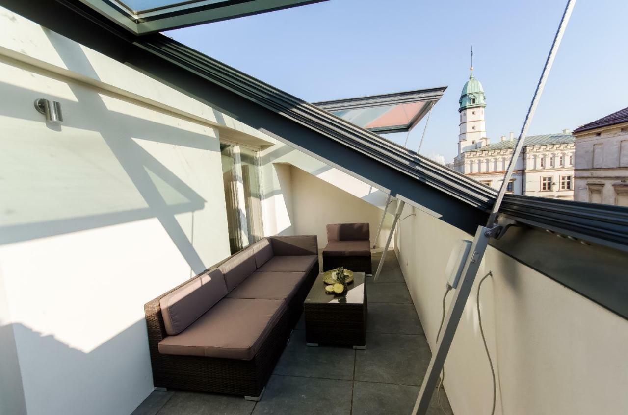 Kazimierz Penthouse With Private Terrace Apartment Krakow Bagian luar foto