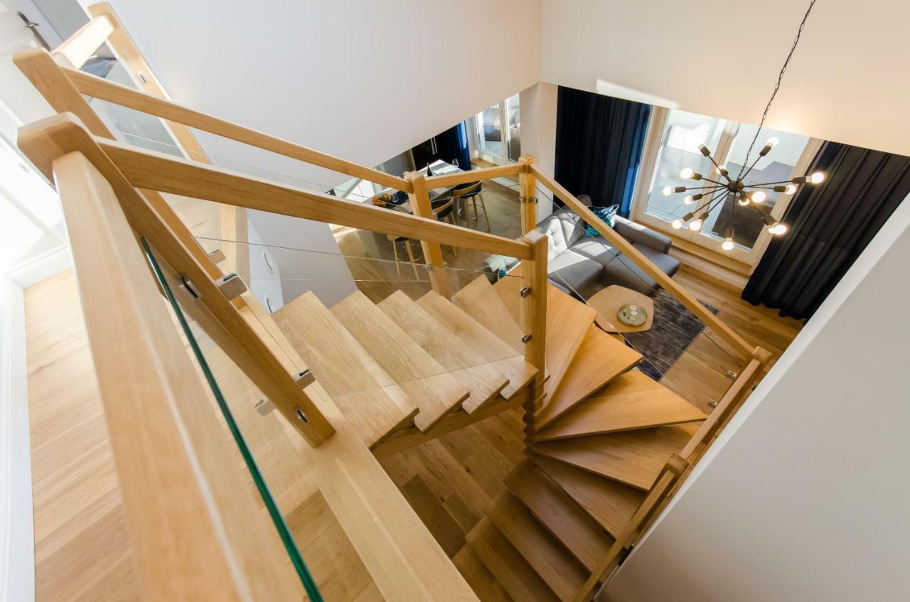 Kazimierz Penthouse With Private Terrace Apartment Krakow Bagian luar foto