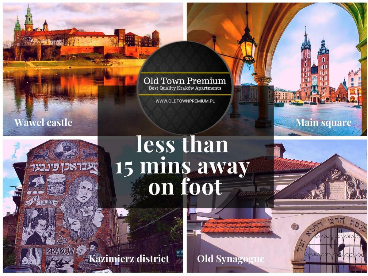 Kazimierz Penthouse With Private Terrace Apartment Krakow Bagian luar foto