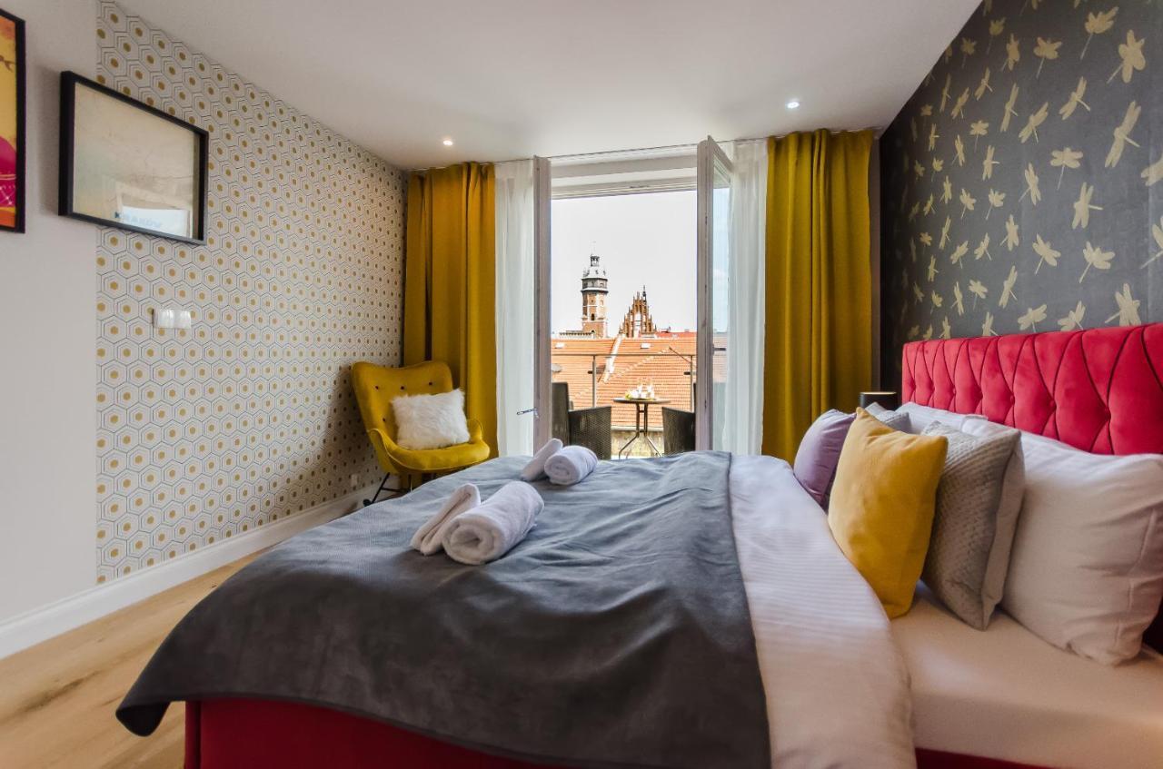 Kazimierz Penthouse With Private Terrace Apartment Krakow Bagian luar foto