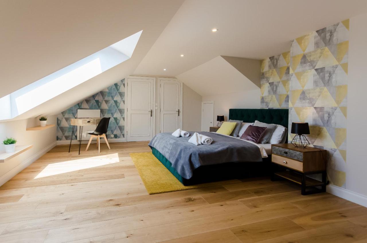 Kazimierz Penthouse With Private Terrace Apartment Krakow Bagian luar foto