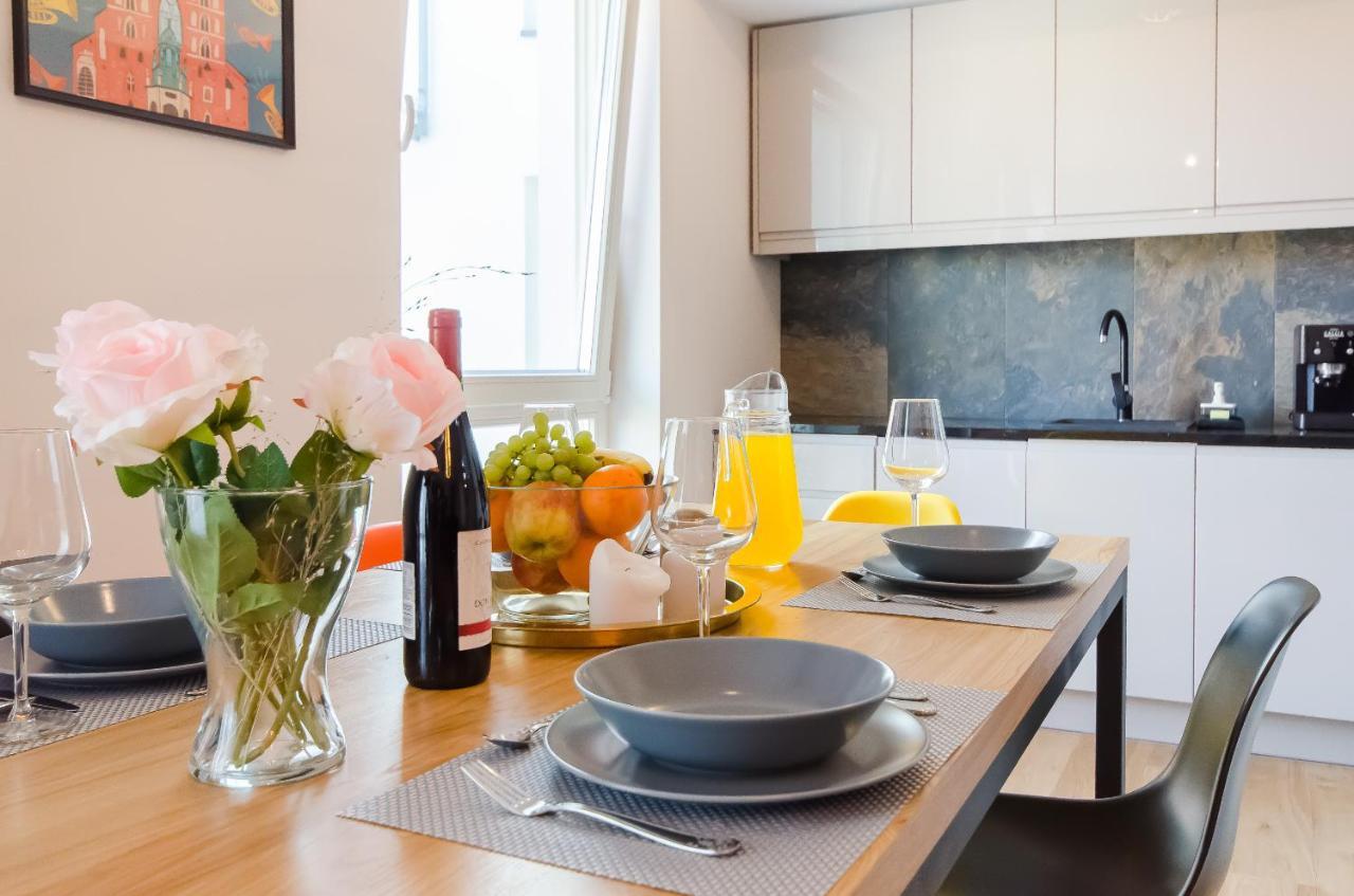 Kazimierz Penthouse With Private Terrace Apartment Krakow Bagian luar foto