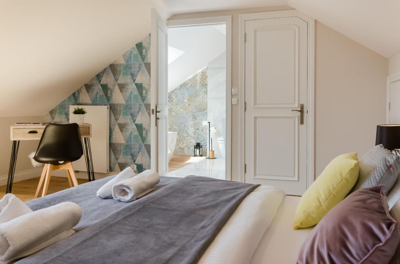 Kazimierz Penthouse With Private Terrace Apartment Krakow Bagian luar foto